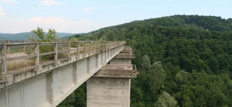 Linia CFR 219 - Viaductul Topolog