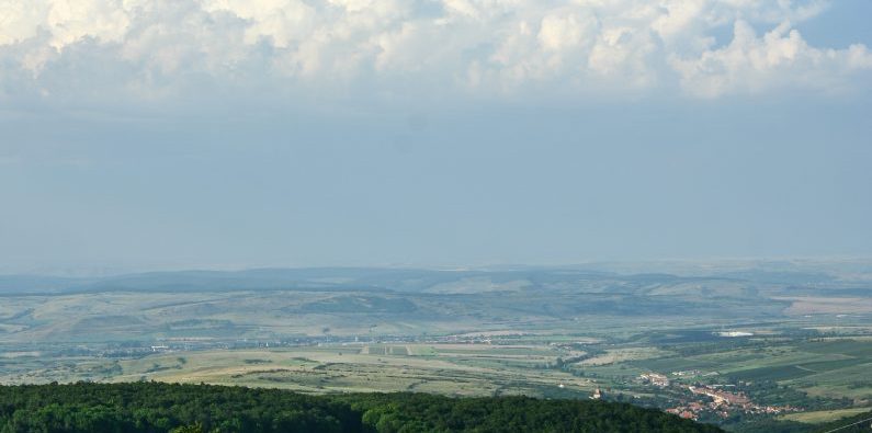 Vedere din Poiana Sibiului