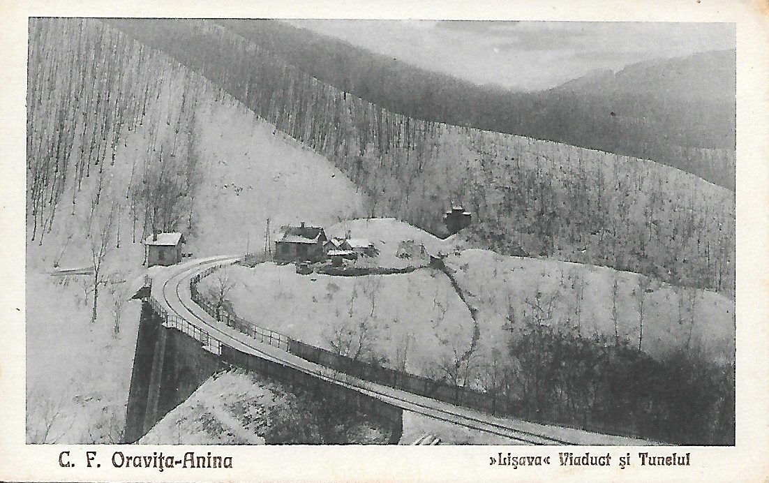 Viaductul și tunelul Lișava