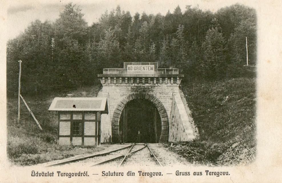 Tunelul Porta Orientalis, ilustrată de epocă
