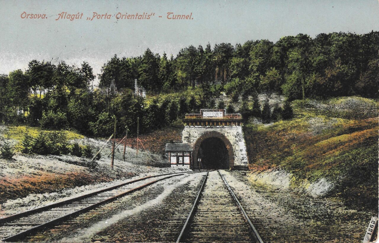 Tunelul Porta Orientalis, ilustrată de epocă